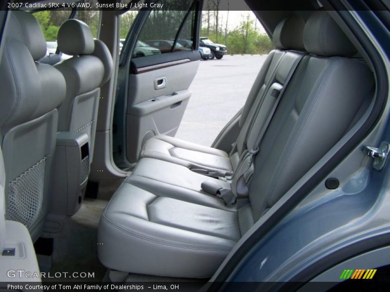 Sunset Blue / Light Gray 2007 Cadillac SRX 4 V6 AWD