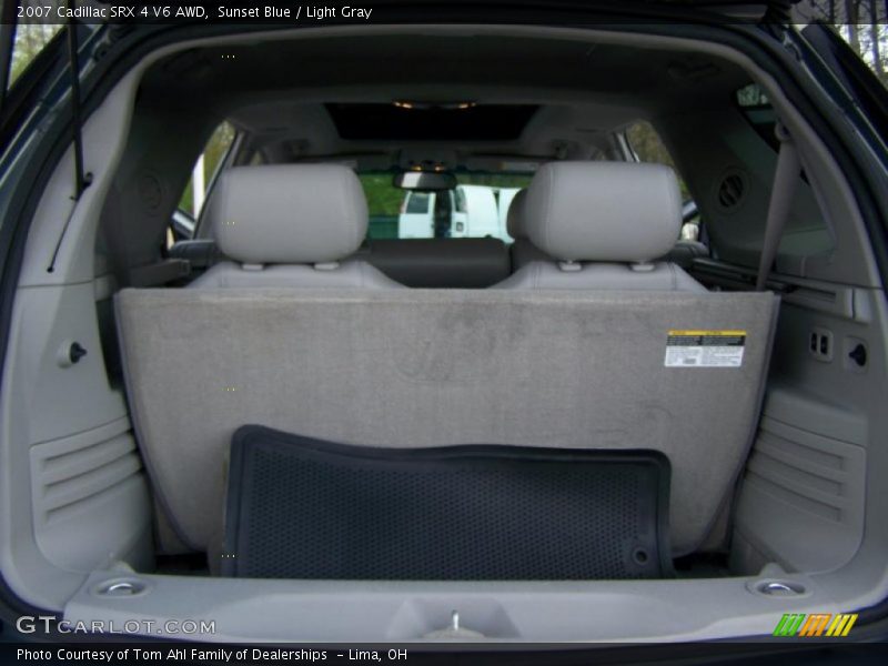 Sunset Blue / Light Gray 2007 Cadillac SRX 4 V6 AWD