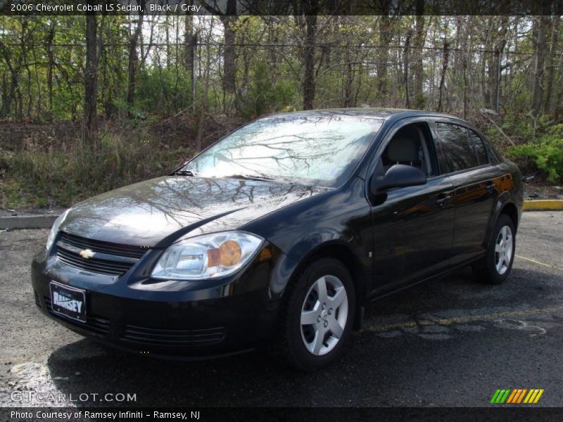 Black / Gray 2006 Chevrolet Cobalt LS Sedan