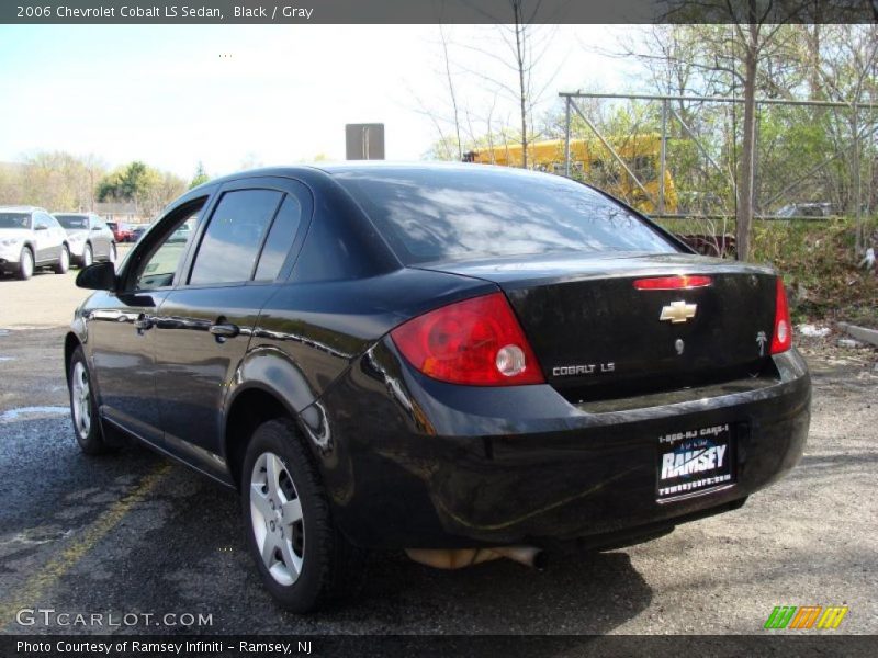 Black / Gray 2006 Chevrolet Cobalt LS Sedan