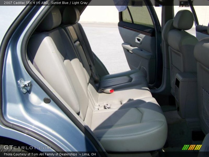 Sunset Blue / Light Gray 2007 Cadillac SRX 4 V6 AWD