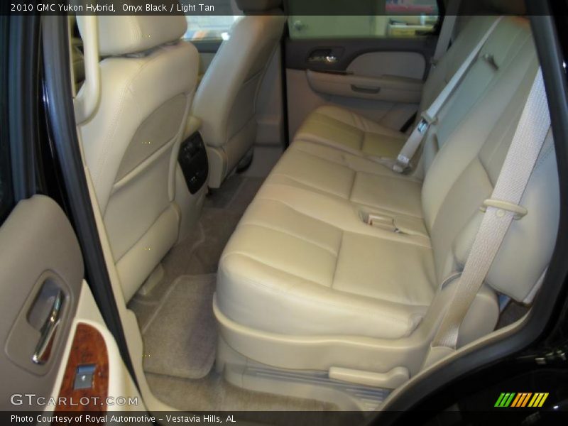 Onyx Black / Light Tan 2010 GMC Yukon Hybrid