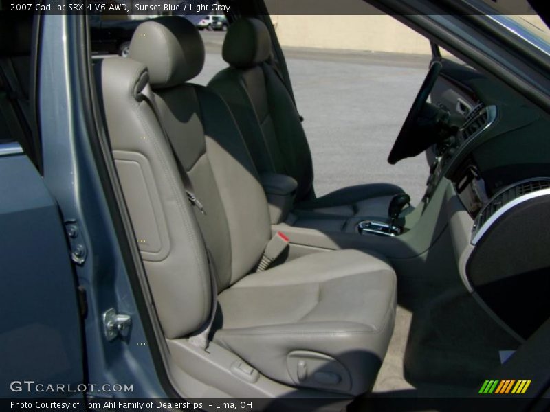 Sunset Blue / Light Gray 2007 Cadillac SRX 4 V6 AWD