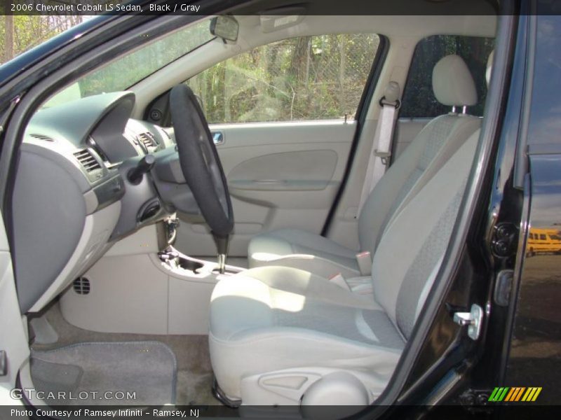 Black / Gray 2006 Chevrolet Cobalt LS Sedan