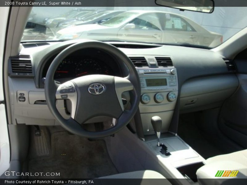 Super White / Ash 2008 Toyota Camry LE