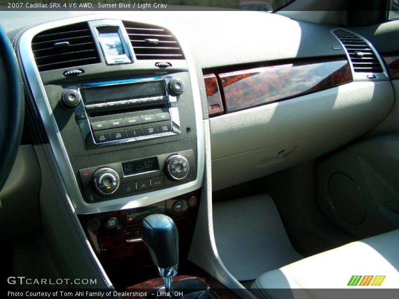 Sunset Blue / Light Gray 2007 Cadillac SRX 4 V6 AWD