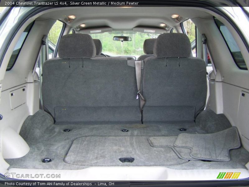 Silver Green Metallic / Medium Pewter 2004 Chevrolet TrailBlazer LS 4x4