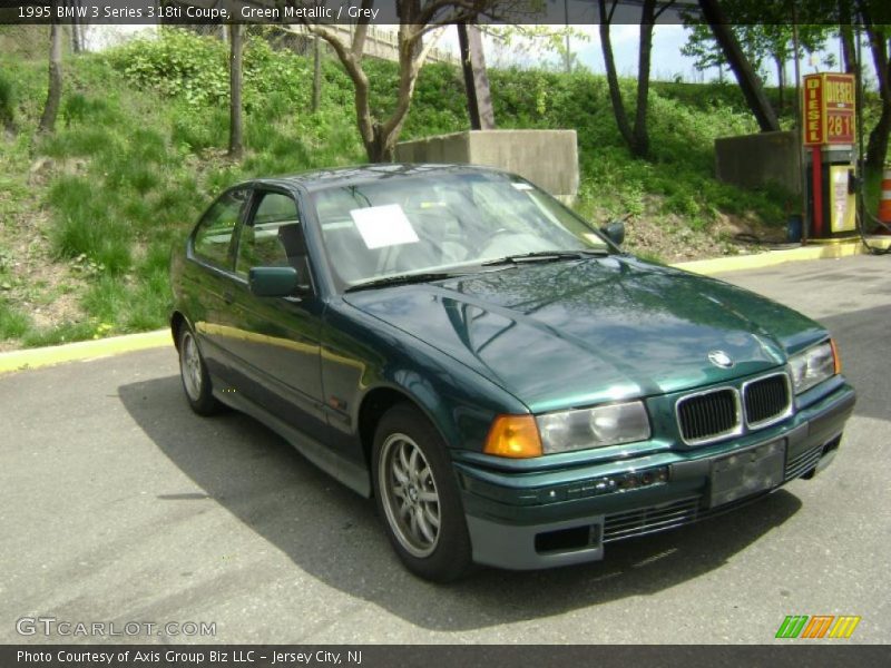 Green Metallic / Grey 1995 BMW 3 Series 318ti Coupe