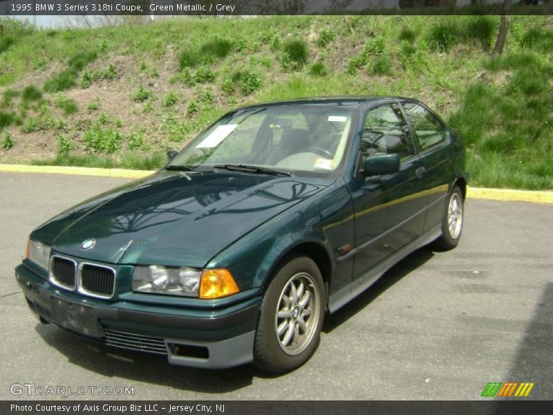 Green Metallic / Grey 1995 BMW 3 Series 318ti Coupe