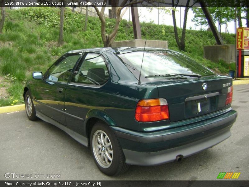 Green Metallic / Grey 1995 BMW 3 Series 318ti Coupe