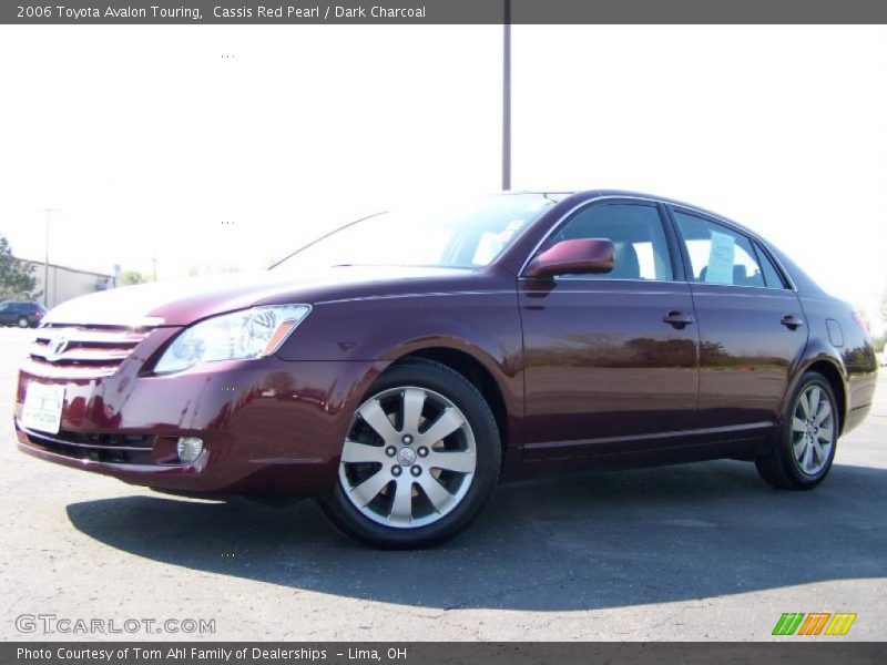 Cassis Red Pearl / Dark Charcoal 2006 Toyota Avalon Touring