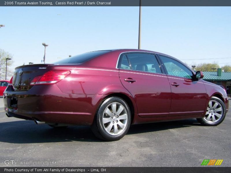 Cassis Red Pearl / Dark Charcoal 2006 Toyota Avalon Touring