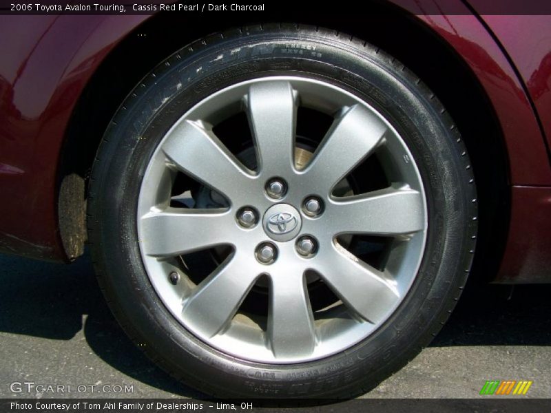 Cassis Red Pearl / Dark Charcoal 2006 Toyota Avalon Touring