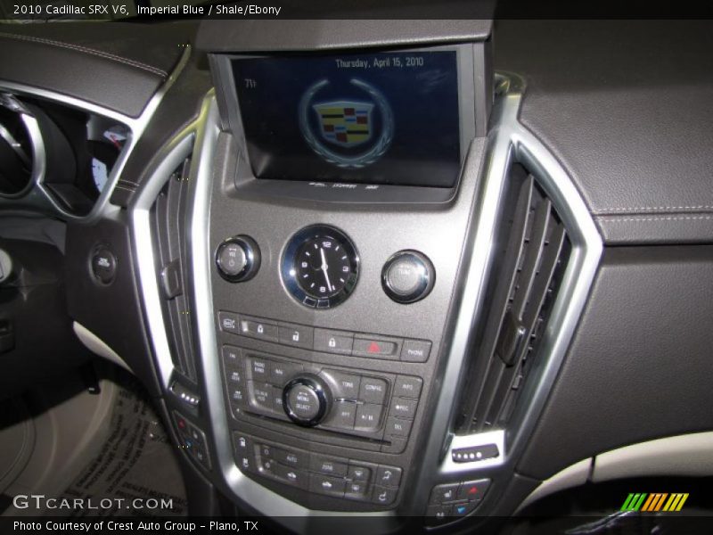 Imperial Blue / Shale/Ebony 2010 Cadillac SRX V6