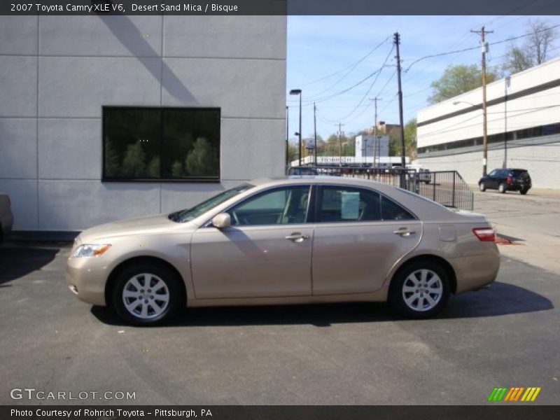 Desert Sand Mica / Bisque 2007 Toyota Camry XLE V6