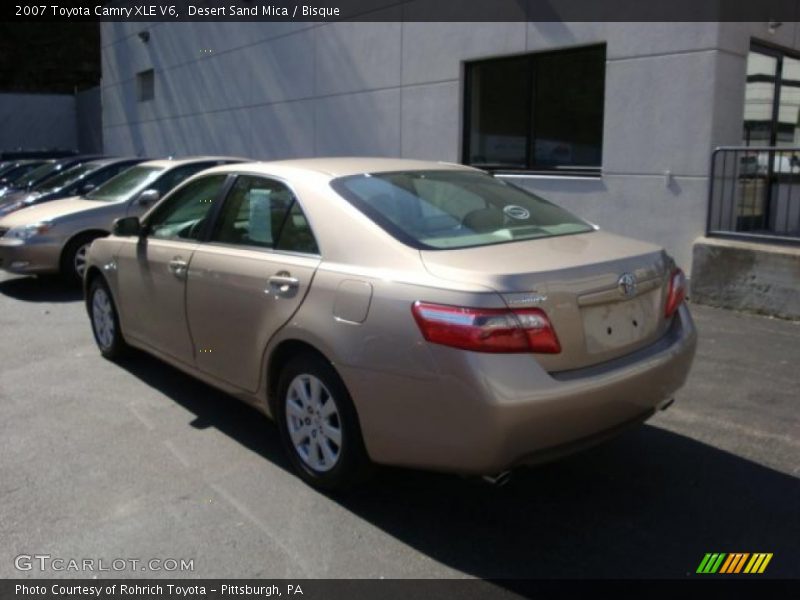 Desert Sand Mica / Bisque 2007 Toyota Camry XLE V6