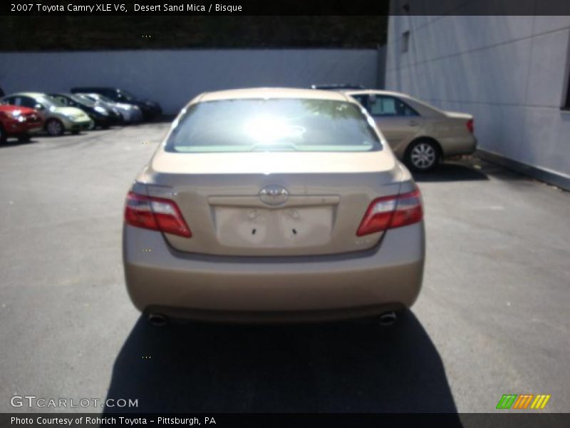 Desert Sand Mica / Bisque 2007 Toyota Camry XLE V6