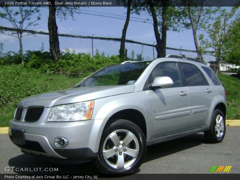 Silver Alloy Metallic / Ebony Black 2006 Pontiac Torrent AWD