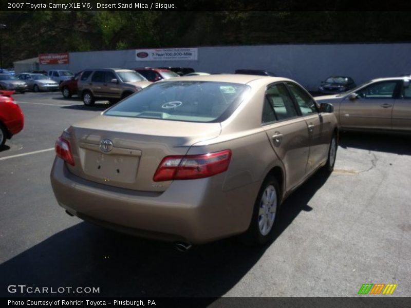 Desert Sand Mica / Bisque 2007 Toyota Camry XLE V6