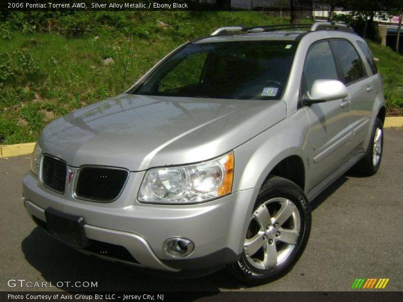 Silver Alloy Metallic / Ebony Black 2006 Pontiac Torrent AWD