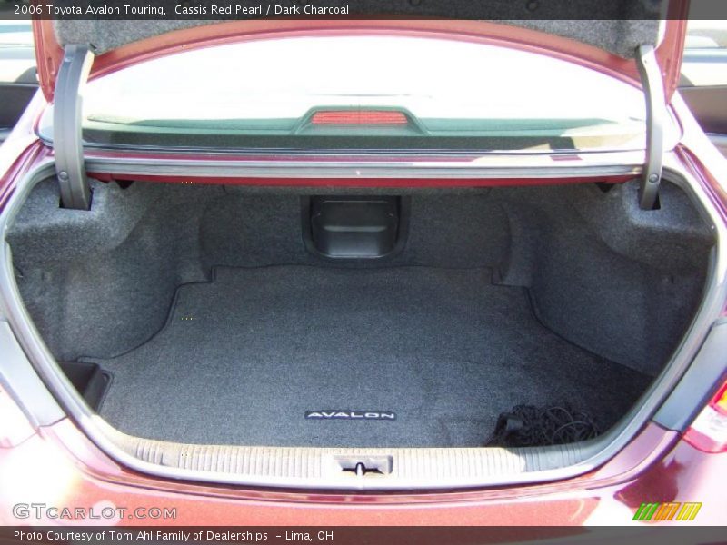 Cassis Red Pearl / Dark Charcoal 2006 Toyota Avalon Touring