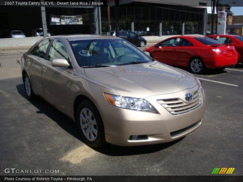 Desert Sand Mica / Bisque 2007 Toyota Camry XLE V6