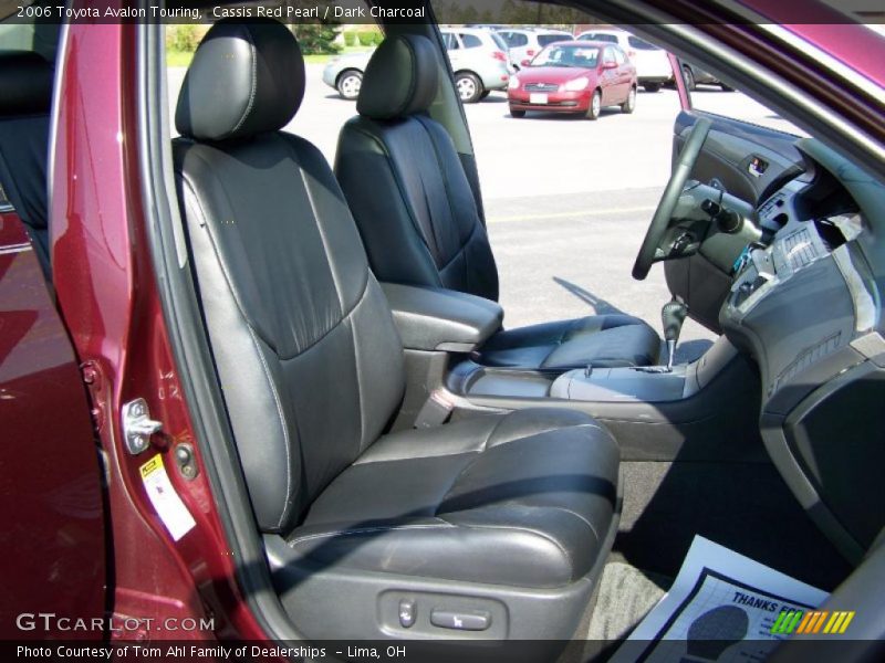 Cassis Red Pearl / Dark Charcoal 2006 Toyota Avalon Touring