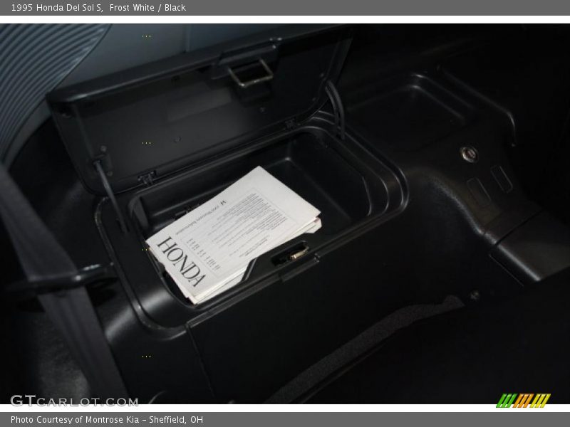 Frost White / Black 1995 Honda Del Sol S