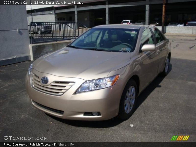 Desert Sand Mica / Bisque 2007 Toyota Camry XLE V6