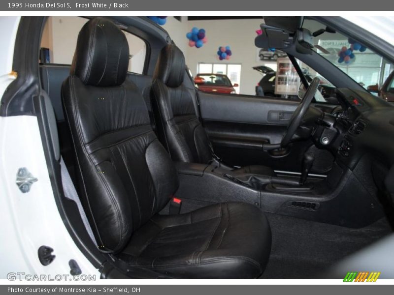 Frost White / Black 1995 Honda Del Sol S