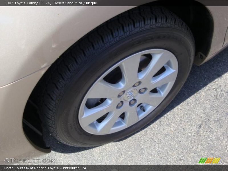 Desert Sand Mica / Bisque 2007 Toyota Camry XLE V6