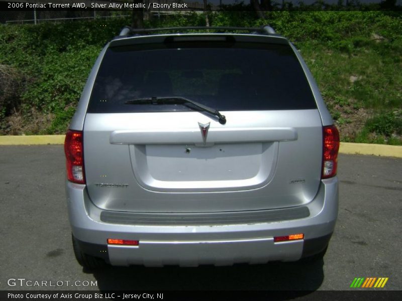 Silver Alloy Metallic / Ebony Black 2006 Pontiac Torrent AWD