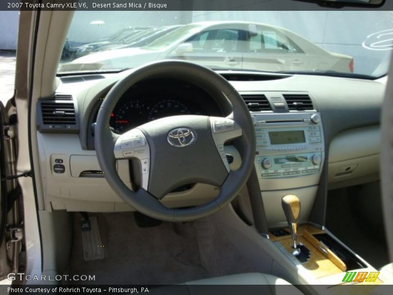 Desert Sand Mica / Bisque 2007 Toyota Camry XLE V6