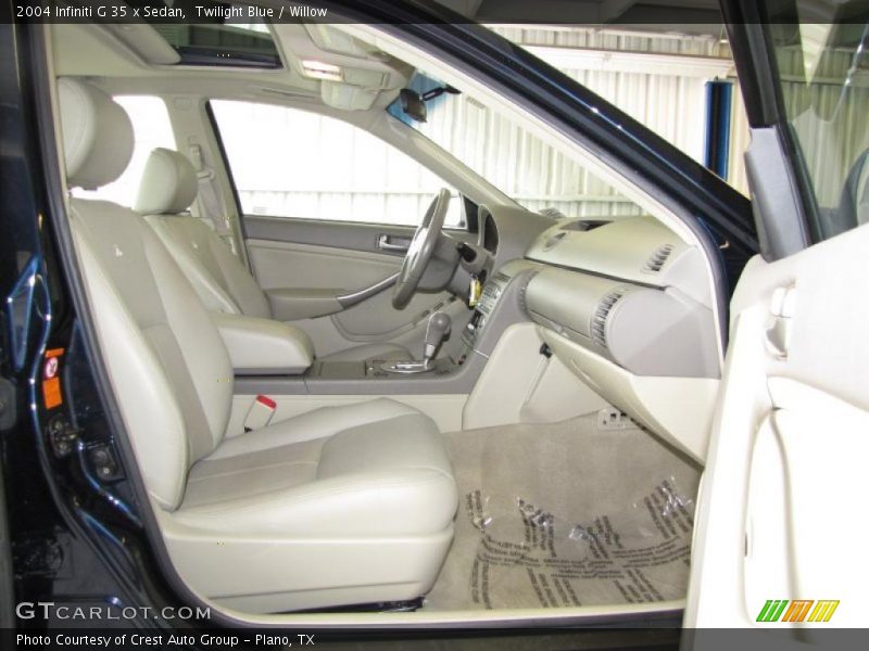 Twilight Blue / Willow 2004 Infiniti G 35 x Sedan
