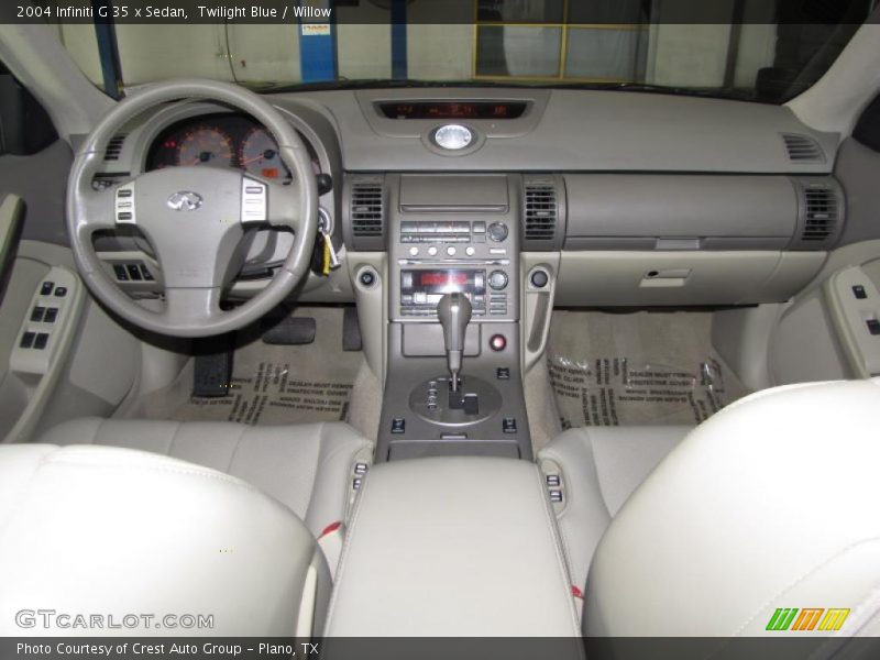Twilight Blue / Willow 2004 Infiniti G 35 x Sedan