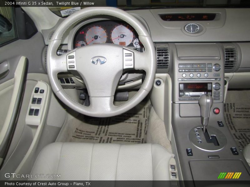 Twilight Blue / Willow 2004 Infiniti G 35 x Sedan