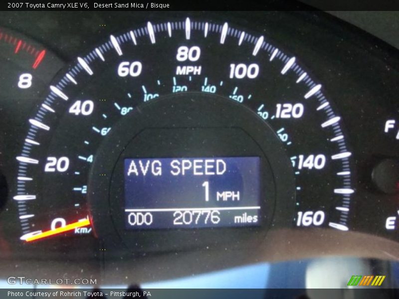 Desert Sand Mica / Bisque 2007 Toyota Camry XLE V6