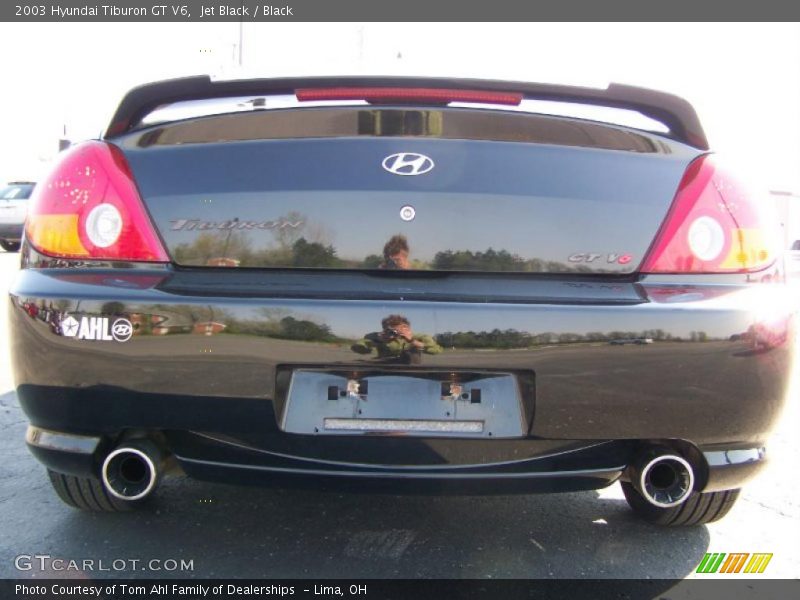 Jet Black / Black 2003 Hyundai Tiburon GT V6