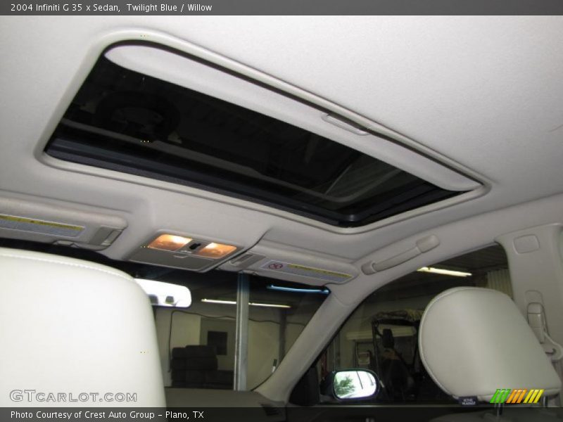 Twilight Blue / Willow 2004 Infiniti G 35 x Sedan