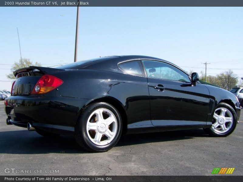 Jet Black / Black 2003 Hyundai Tiburon GT V6