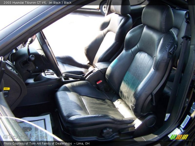 Jet Black / Black 2003 Hyundai Tiburon GT V6