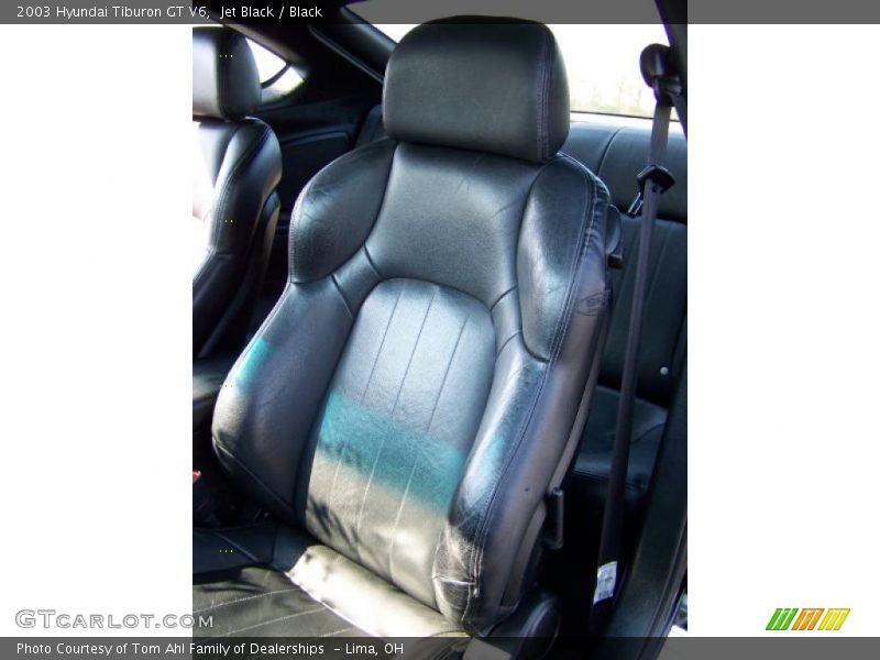 Jet Black / Black 2003 Hyundai Tiburon GT V6