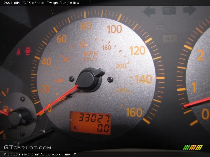 Twilight Blue / Willow 2004 Infiniti G 35 x Sedan