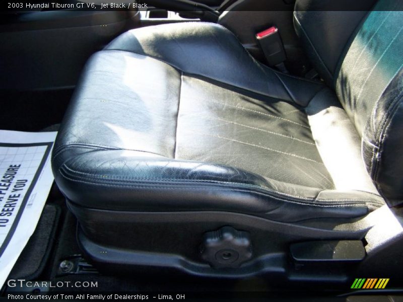 Jet Black / Black 2003 Hyundai Tiburon GT V6
