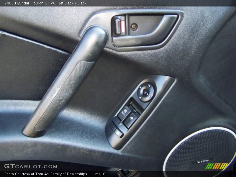 Jet Black / Black 2003 Hyundai Tiburon GT V6