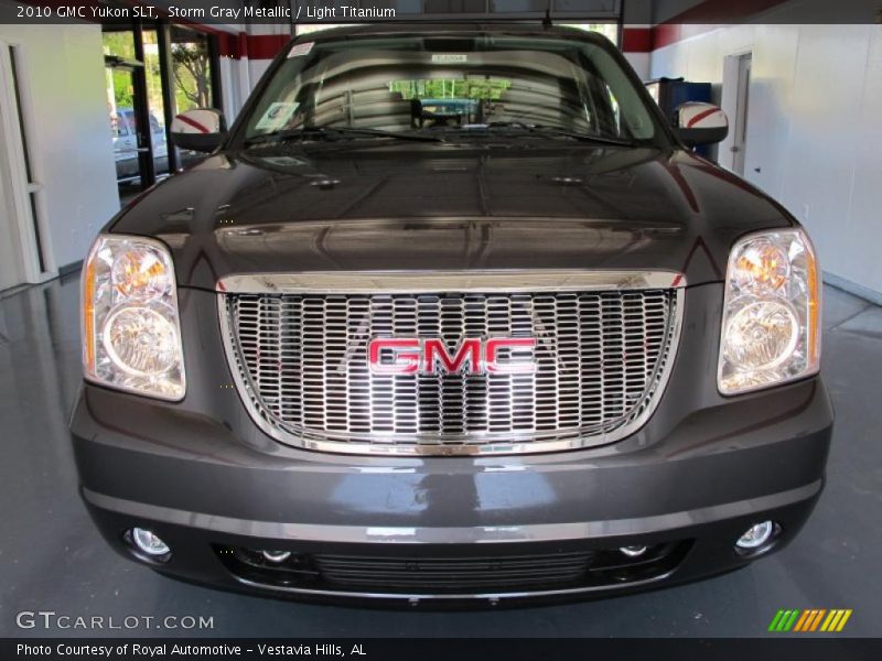 Storm Gray Metallic / Light Titanium 2010 GMC Yukon SLT