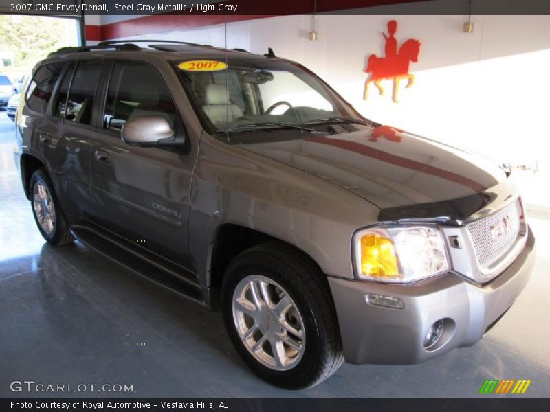 Steel Gray Metallic / Light Gray 2007 GMC Envoy Denali