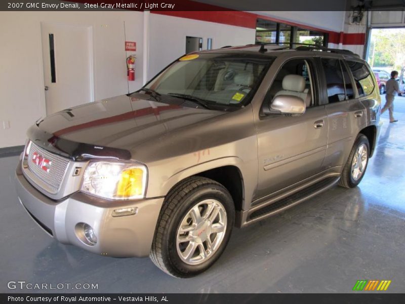 Steel Gray Metallic / Light Gray 2007 GMC Envoy Denali