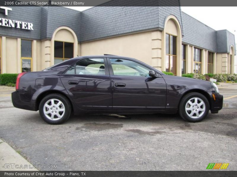 Blackberry / Ebony 2006 Cadillac CTS Sedan