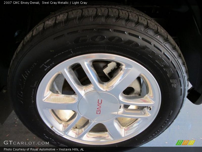 Steel Gray Metallic / Light Gray 2007 GMC Envoy Denali